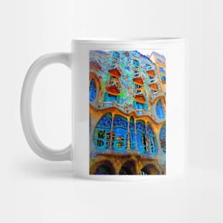 Casa Batllo Barcelona Spain Mug